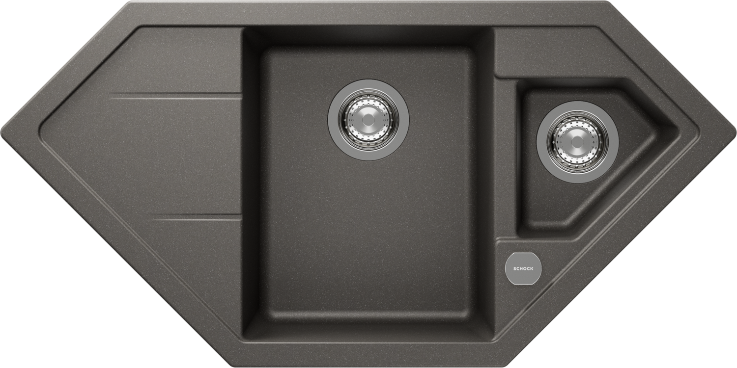 Dřezy Signus C-150 šedý tón (Silverstone) CRISTADUR®