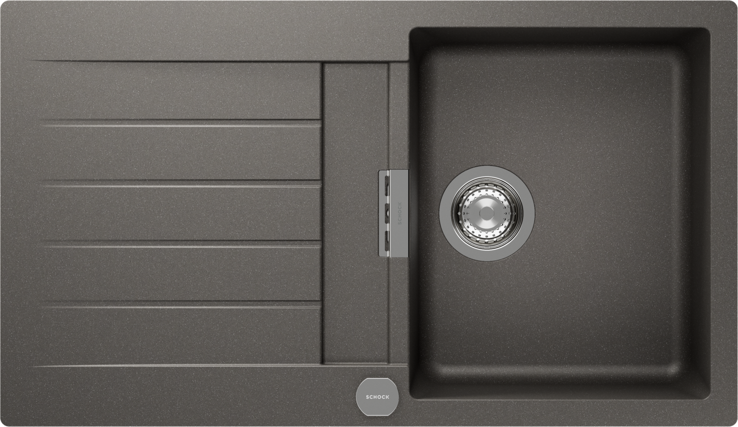 Dřezy Signus D-100 šedý tón (Silverstone) CRISTADUR®