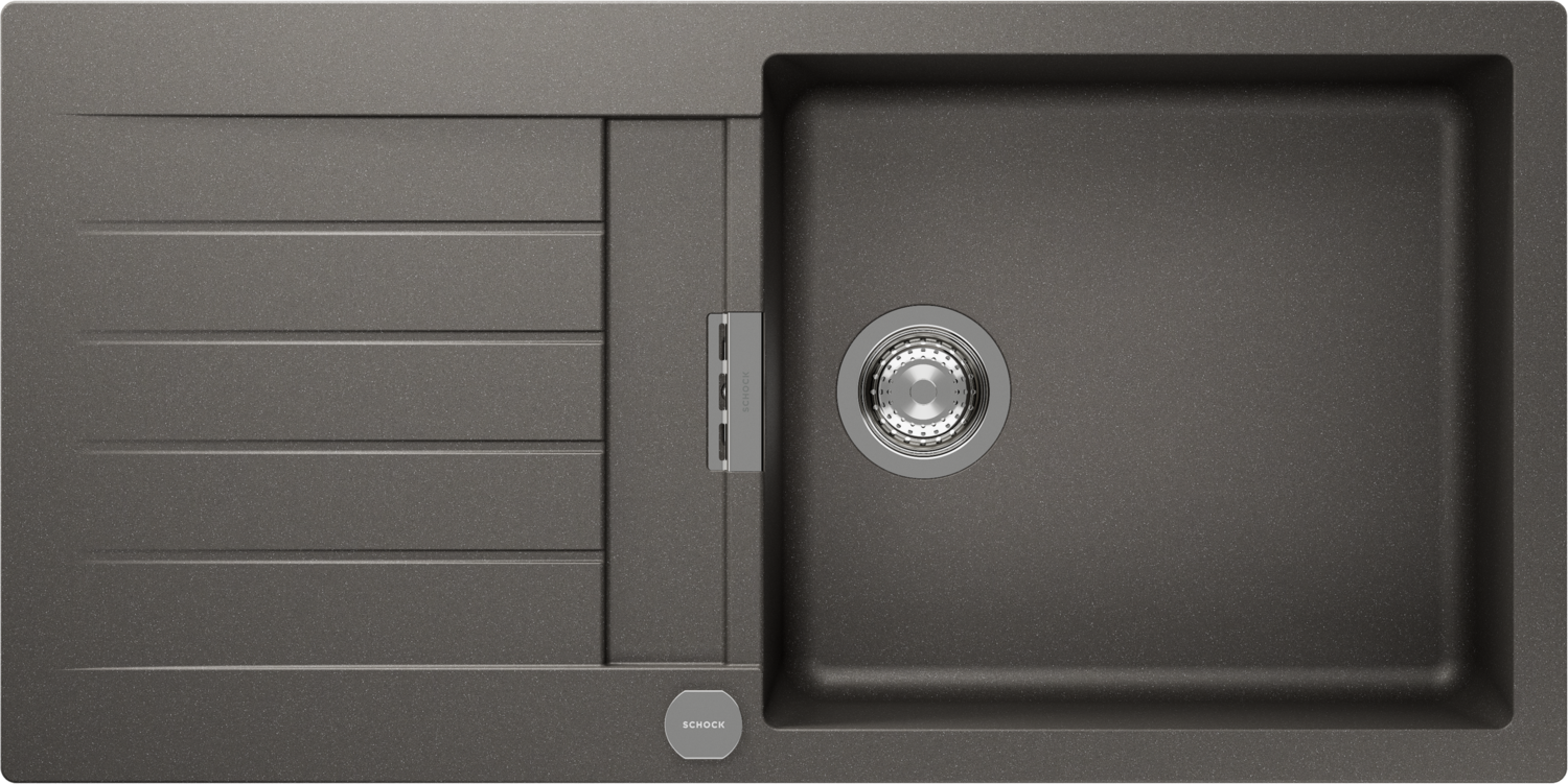 Dřezy Signus D-100L šedý tón (Silverstone) CRISTADUR®