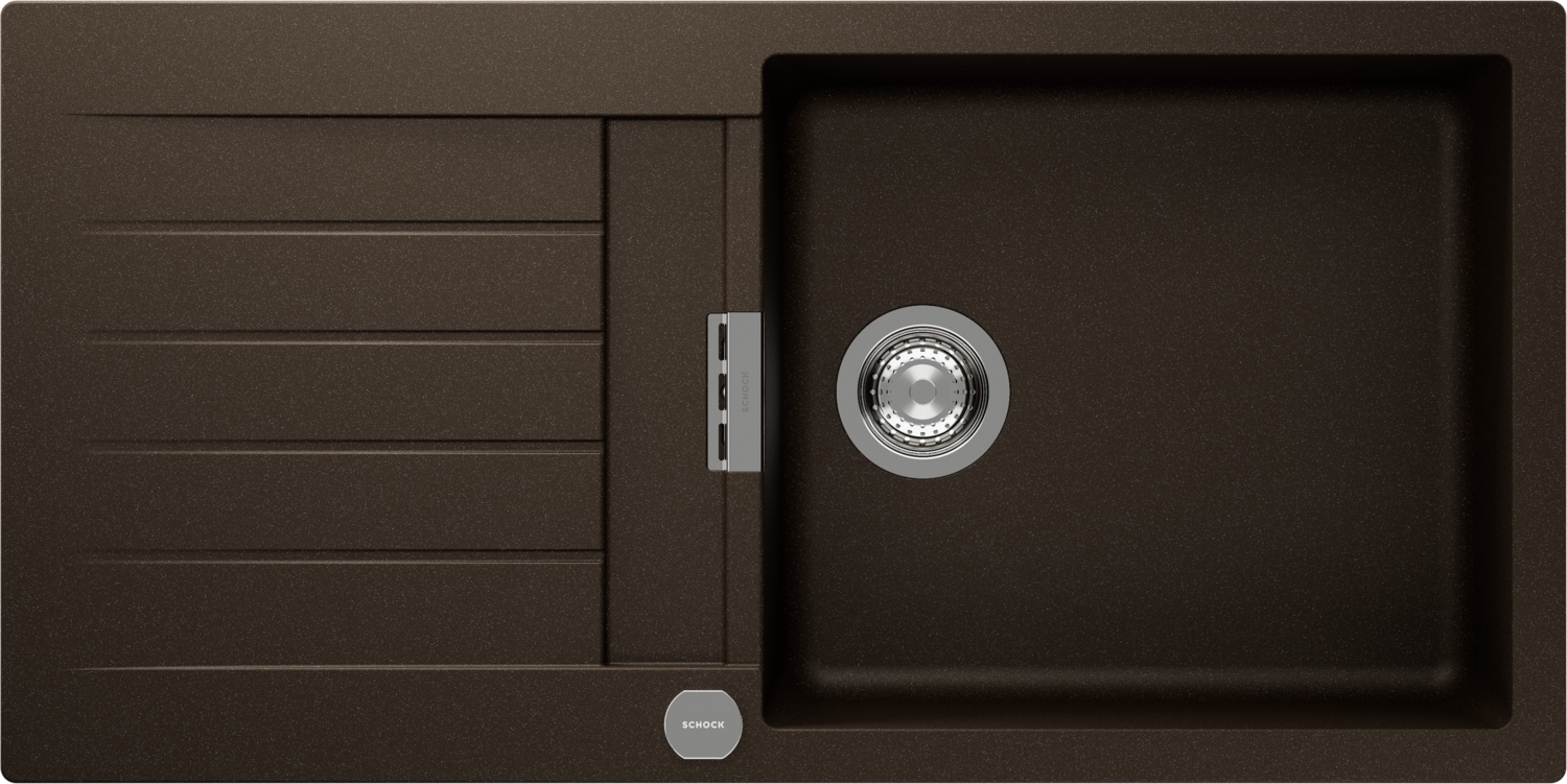 Küchenspüle Signus D-100L Braun (Bronze) CRISTADUR®