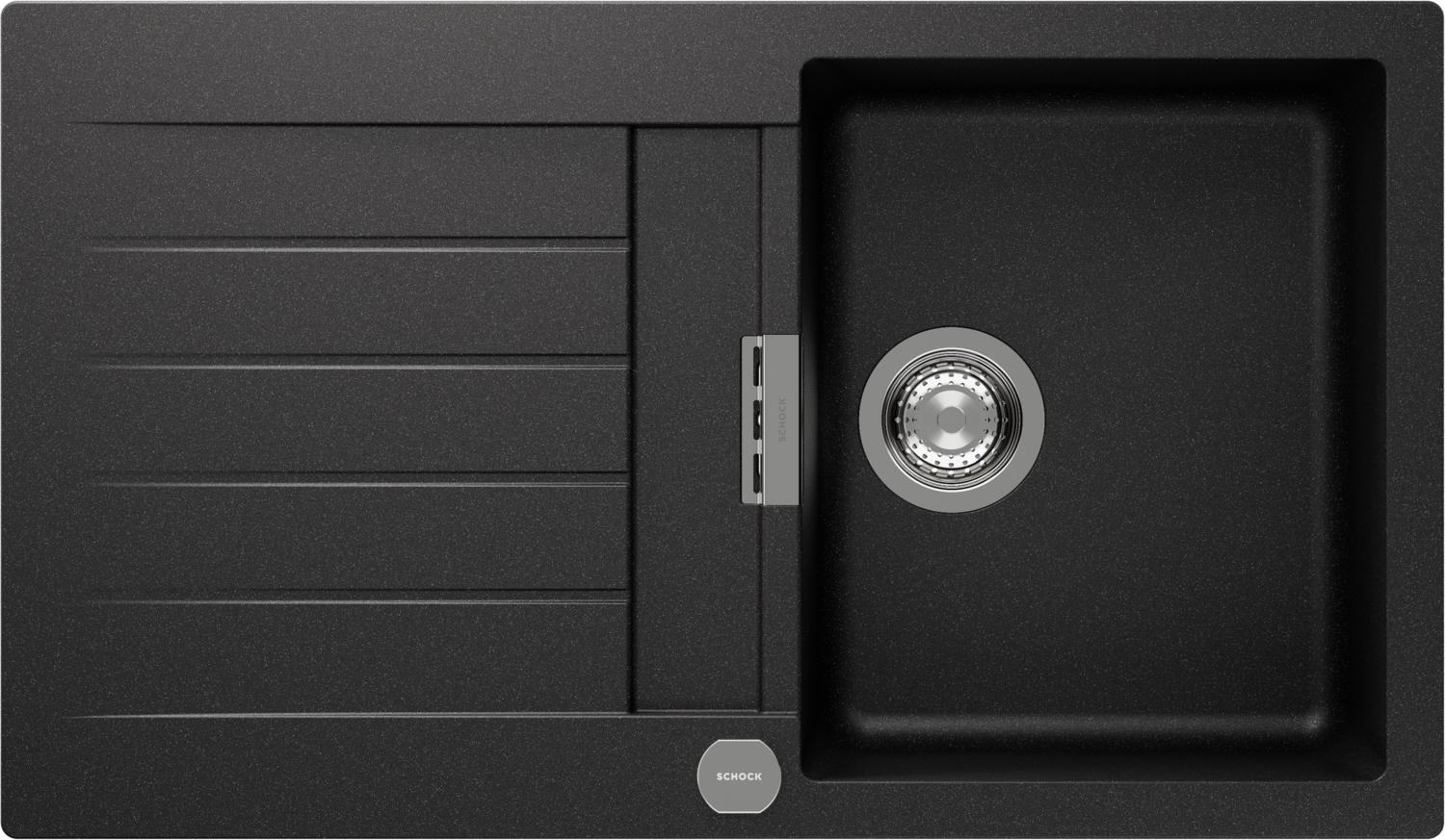 Küchenspüle Signus D-100 Grau (Stone) CRISTADUR®