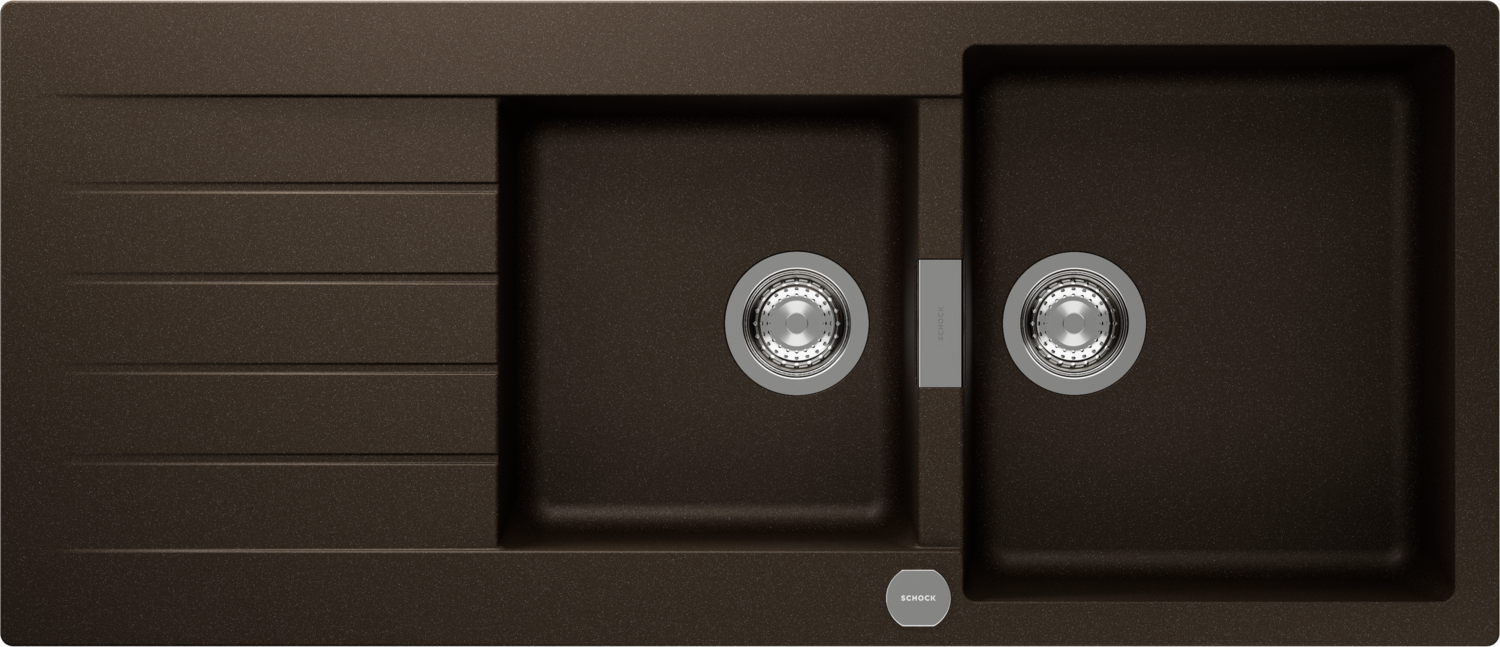 Küchenspüle Signus D-200 Braun (Bronze) CRISTADUR®