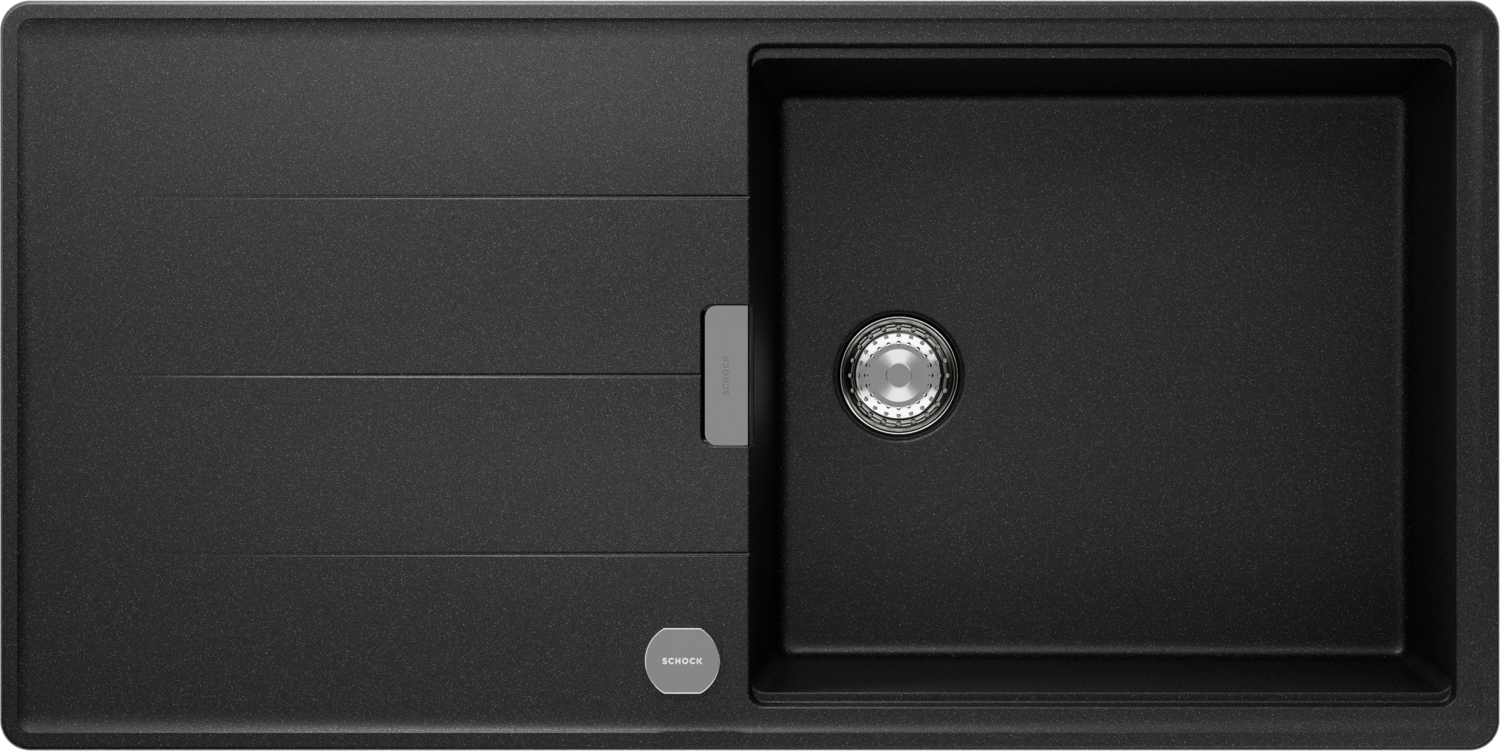 Küchenspüle Tia D-100L Grau (Stone) CRISTADUR®