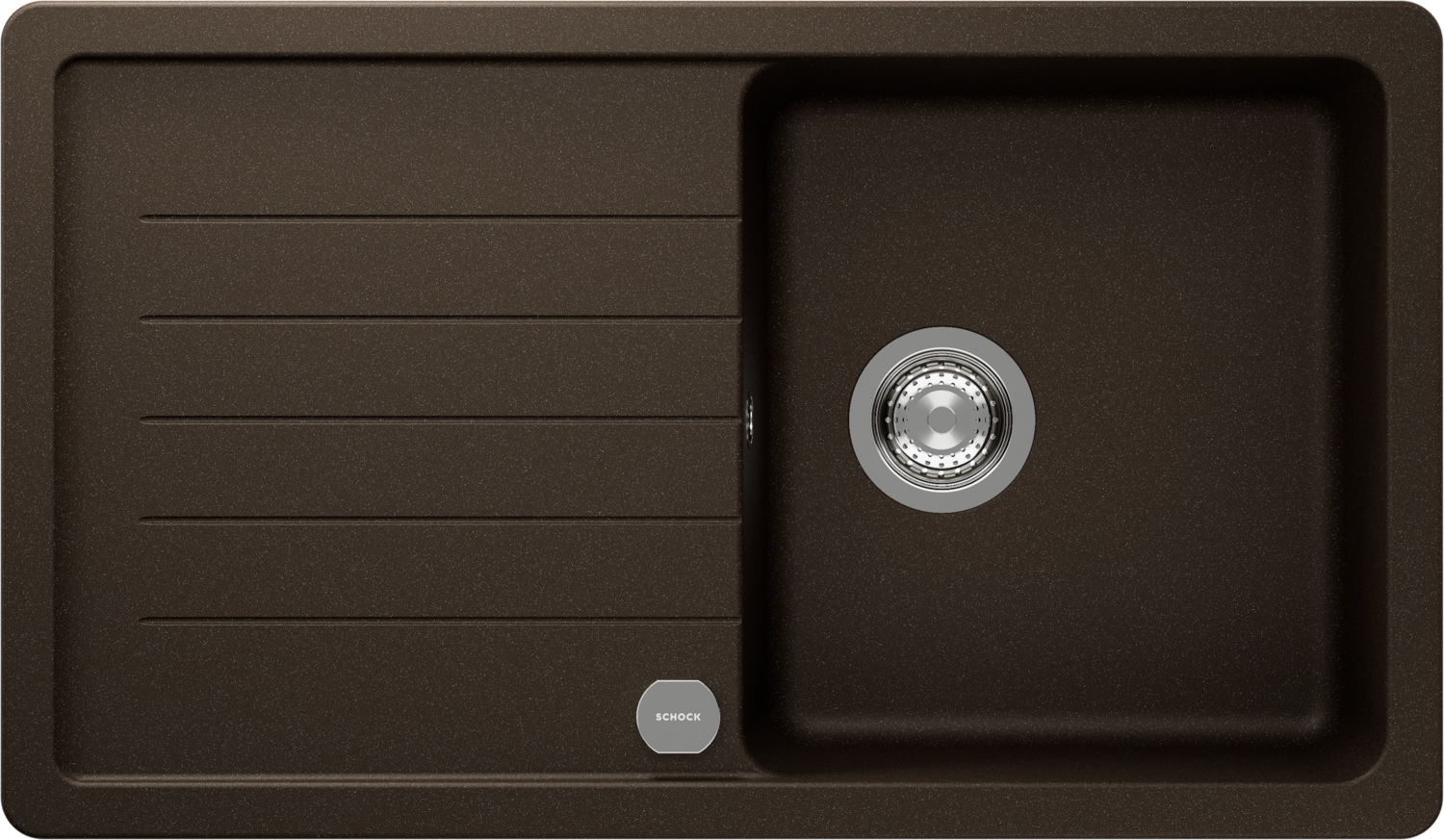 Kitchen Sink Toledo D-100 Brown (Bronze) CRISTADUR®