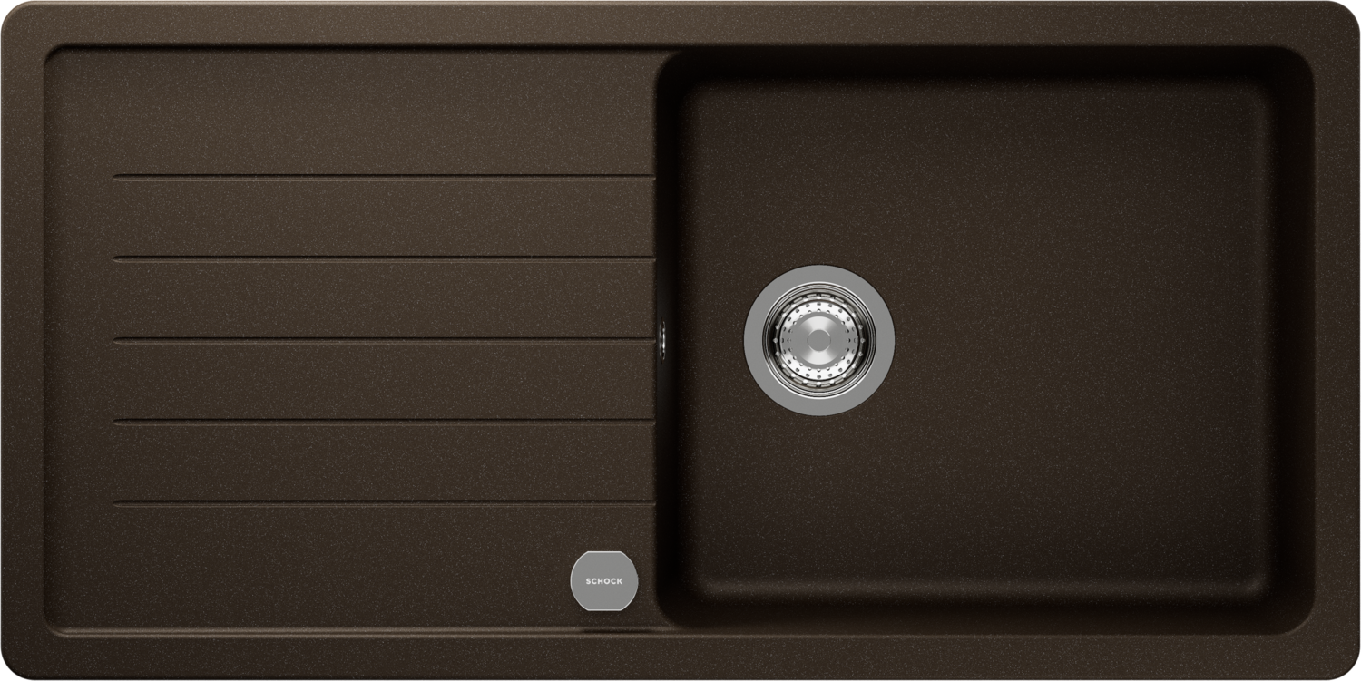 Kitchen Sink Toledo D-100L Brown (Bronze) CRISTADUR®