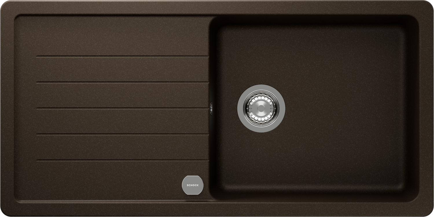 Küchenspüle Toledo D-100L Braun (Bronze) CRISTADUR®