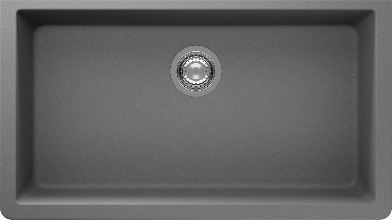 Kitchen Sink Virtus N-100XLY Grey (Croma) CRISTALITE®