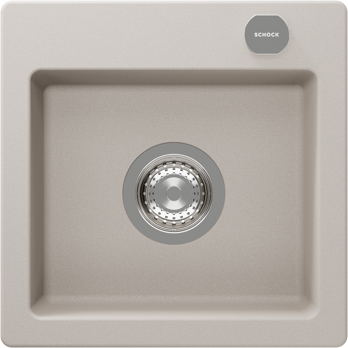 Kitchen Sink Virtus N-100XS Beige (Everest) CRISTALITE®